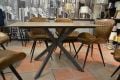 modern ceramic dining set, ex display designer dining furniture, furniture shop Chorley