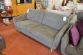 Saltaire Medium Sofa in Dark Grey Bouclé Fabric