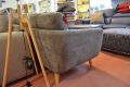 Saltaire Medium Sofa in Dark Grey Bouclé Fabric