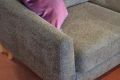 cheap retro sofas Bouclé fabric sofa clearance outlet shop near Chorley