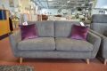 cheap retro sofas Bouclé fabric sofa clearance outlet shop near Chorley