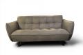 Italia living Sorrento Sofas Clearance Sale, Italia Living Seville leather sofas, grey Italian leather two piece suite, customer return clearance outlet sofas