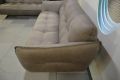 Italia living Sorrento Sofas Clearance Sale, Italia Living Seville leather sofas, grey Italian leather two piece suite, customer return clearance outlet sofas