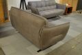 Sorrento Sofas 2 and 3 Seater Settees - Grey Italian Leather 2 Piece Suite - Customer Return