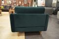 Snug The Rebel Snuggle Chair Blue Velvet - sofa for narrow doorways