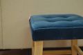 sofa.com Buttons short stool blue velvet stool dressing table chair bedroom chair discount designer furniture outlet London