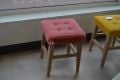 sofa.com Buttons short stool pink velvet stool dressing table chair bedroom chair discount designer furniture outlet London