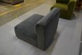 Cohen Single Unit in Brushstroke Dark Grey Fabric