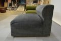 Cohen Single Unit in Brushstroke Dark Grey Fabric