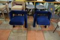 sofa.com Fonda dining chairs set of 2 blue velvet chairs, ex display designer furniture outlet shop Lancashire