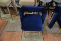 sofa.com Fonda dining chairs set of 2 blue velvet chairs, ex display designer furniture outlet shop Lancashire
