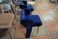 sofa.com Fonda dining chairs set of 2 blue velvet chairs, ex display designer furniture outlet shop Lancashire