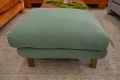 sofa.com Holly footstool green retro footstool ex display furniture outlet shop Lancashire