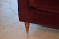 red velvet sofa, discount designer sofas Chorley