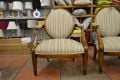 French oval back armchairs, clearance French armchairs, designer armchairs sale UK, armchairs for sale Lancashire
