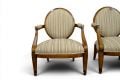French oval back armchairs, clearance French armchairs, designer armchairs sale UK, armchairs for sale Lancashire