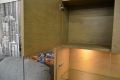 Alta Modern Display Cabinet in Walnut Stained Oak Wood and Glass