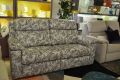 Ellis fabric sofa floral fabric settee high quality discount sofas in Lancashire G Plan ex display outlet shop