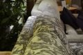Ellis fabric sofa floral fabric settee high quality discount sofas in Lancashire G Plan ex display outlet shop