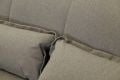 Appley 2 Seater Sofa Bed Fold Flat Style in Grey Wool Effect Fabric
