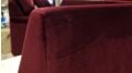 Milbourne Corner Sofa Bed in Burgundy House Velvet with Double Bed