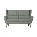 LENA Wingback Sofa in Bouclé Fabric Medium Size TO ORDER