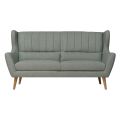 LENA Wingback Sofa in Bouclé Fabric Large Size TO ORDER