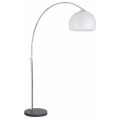 Snowdrop Floor Lamp with White Dome Shade