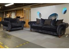 Ashley Manor Bowbridge Sofa Set Velvet Chesterfields Sofas