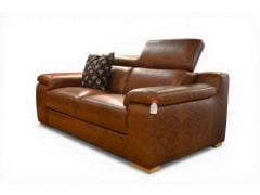 Doorway to Value Barcelona 2 Seater Leather Sofa Clearance Outlet