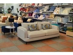 sofa.com Boston 3 seater sofa in Organic Cotton ex display designer sofas outlet shop Lancashire