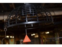 Vision Cage 3 Light Fitting in Black by Searchligh