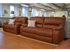 Hemel Italian leather sofas discount designer suite with free London delivery ex display sofa clearance outlet 