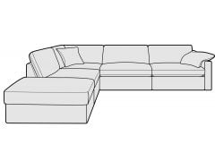 NESS Corner Sofa with Chaise End - Sink-in Softness - Modular Sofa - Your Choice