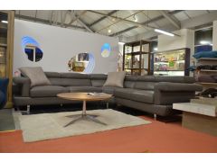 half price designer leather corner sofas in Lancashire