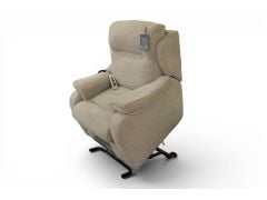 Parker Knoll Boston Riser Recliner Chair in Putty Leather; ex display Parker Knoll recliner; Elevate recliner chair, tilt & lift chair, Riser recliner Lancashire