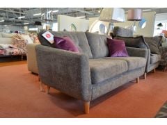 cheap retro sofas Bouclé fabric sofa clearance outlet shop near Chorley