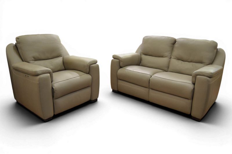 Italia Living Avola Italian Leather Suite Large three piece sofa set discount sofa outlet