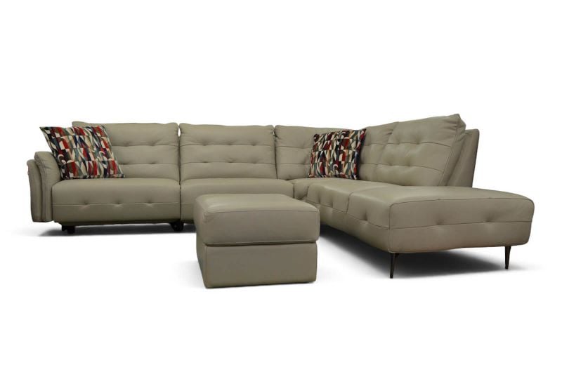 Italia Living Bolzano corner sofa; Bolero leather corner suite; ex display Italian leather sofas outlet Manchester