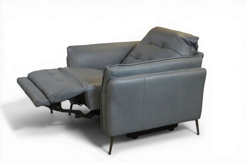 Italian leather recliner chair Bolero armchair Bolzano Italia Living ex display Italian sofas outlet shop Lancashire