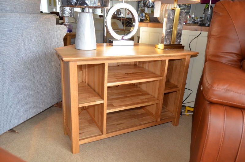 corner tv unit ex-display wood furniture