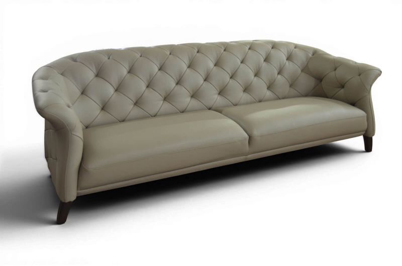 Danetti Luxe Natural Leather 3 Seater Sofa, Danetti outlet sofa shop