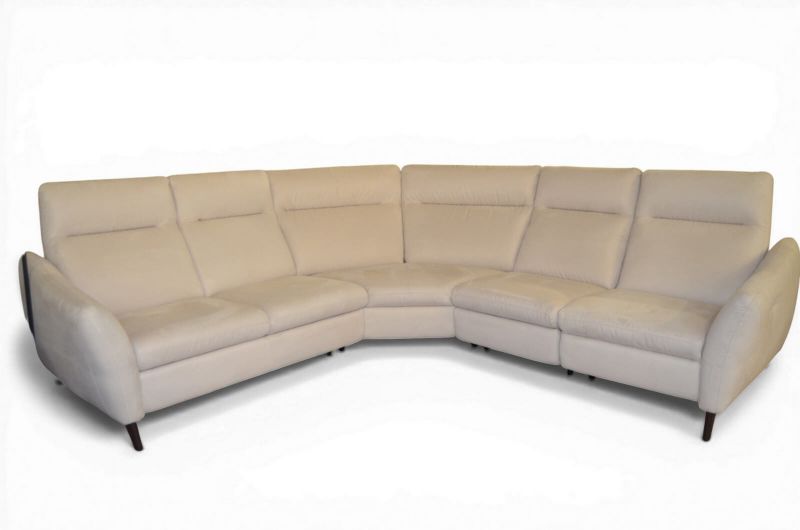 EgoItaliano Gaia Corner Sofa; Ex display designer sofas outlet Manchester