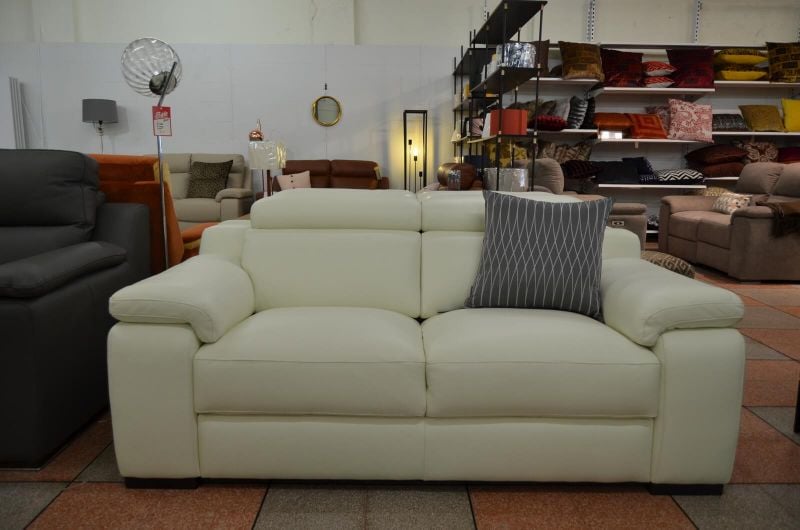 designer Italian leather sofas half price ex display sale Lancashire near Accrington