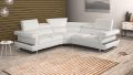 New Trend Concepts Bolero Large 5 Seater Sofa in Your Choice of Leather, Slide-Out Seats and LED Shelves