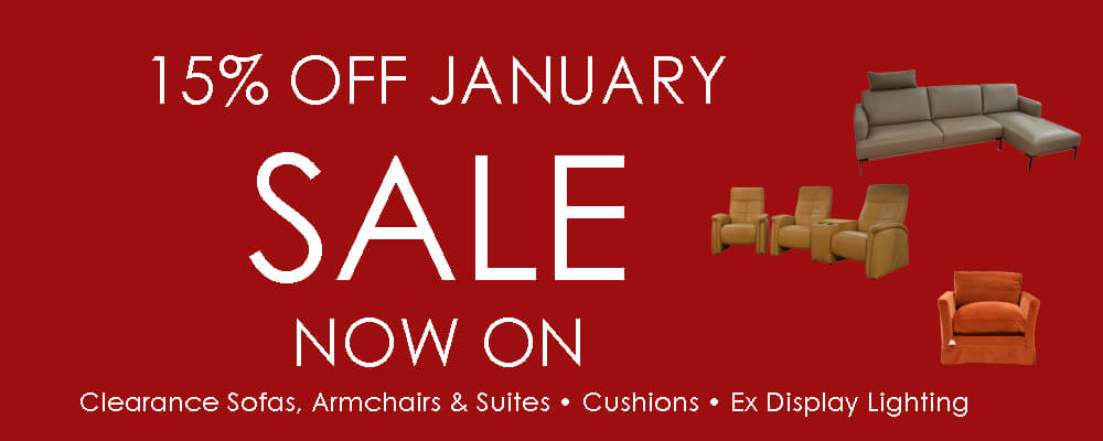 Huge Savings on Sofas, Cushions and Lighting in the Worthington Brougham Furniture Sale