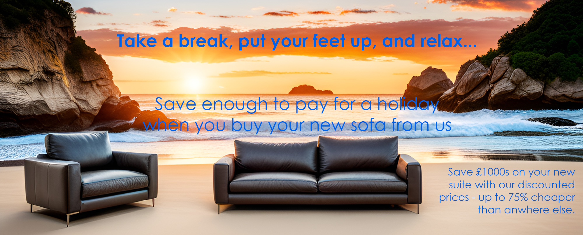 Having a Sizzling Summer and a Stunning Sofa - All On Us!