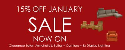 Huge Savings on Sofas, Cushions and Lighting in the Worthington Brougham Furniture Sale