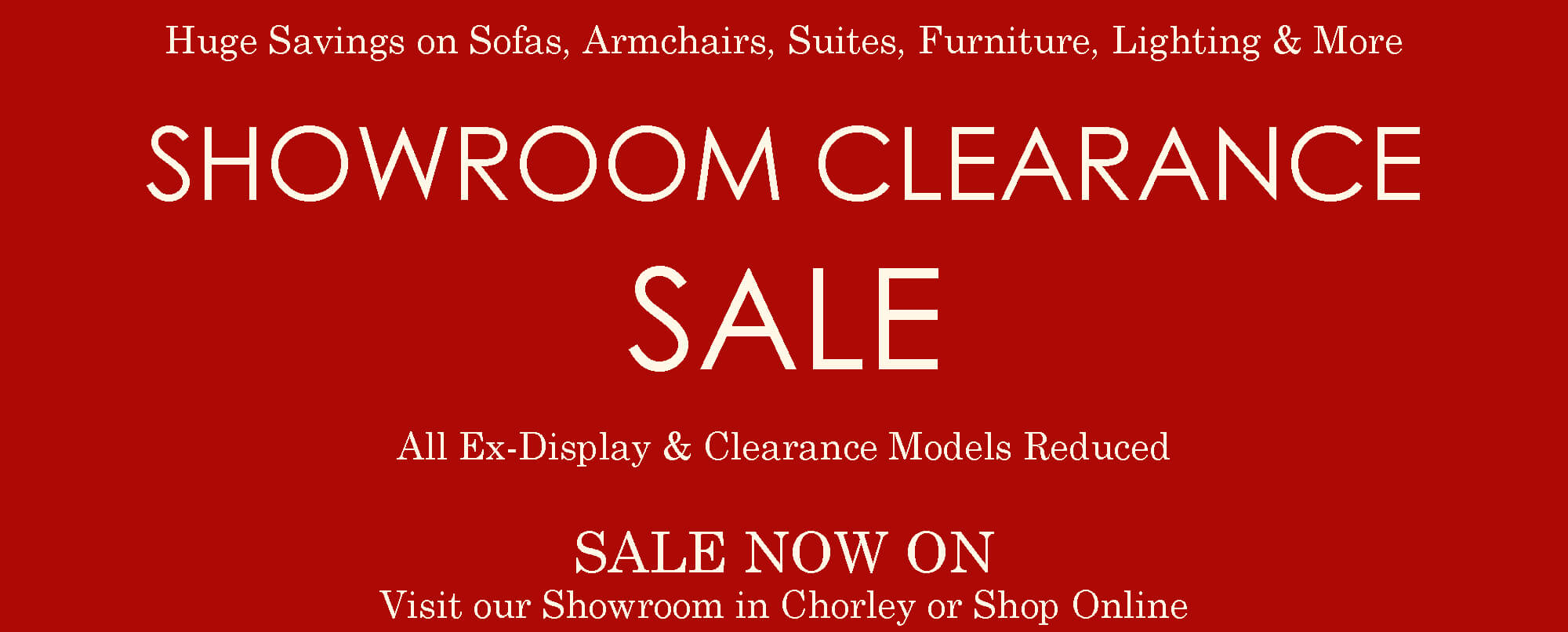 Showroom Sofa Clearance Sale Now On - Worthington Brougham Furniture Spring sale
