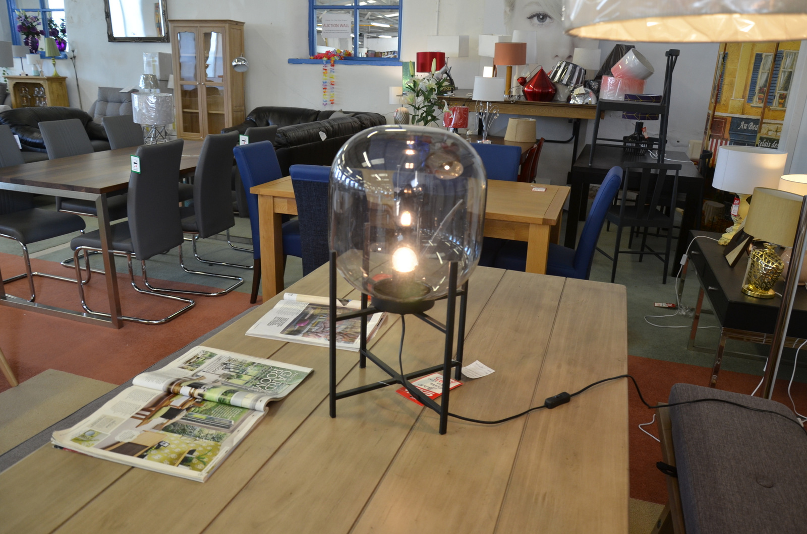 unique designer lighting in clitheroe at wb showroom